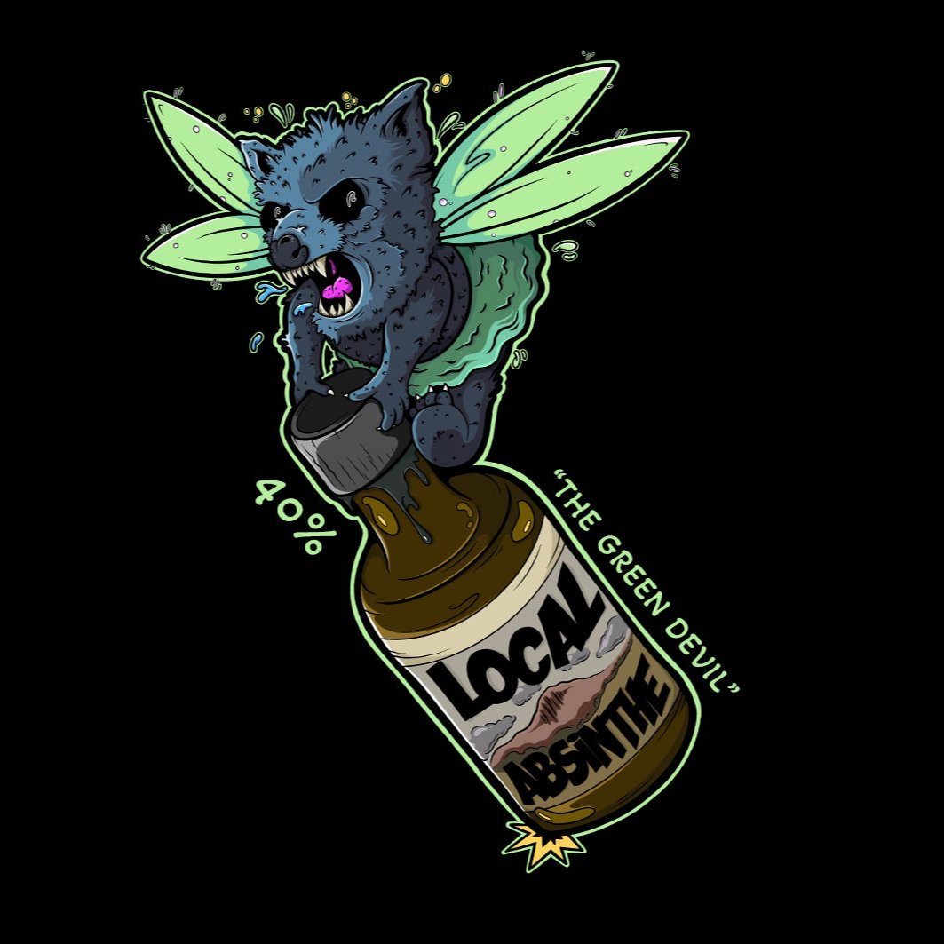 "The Green Devil" 40% absinthe